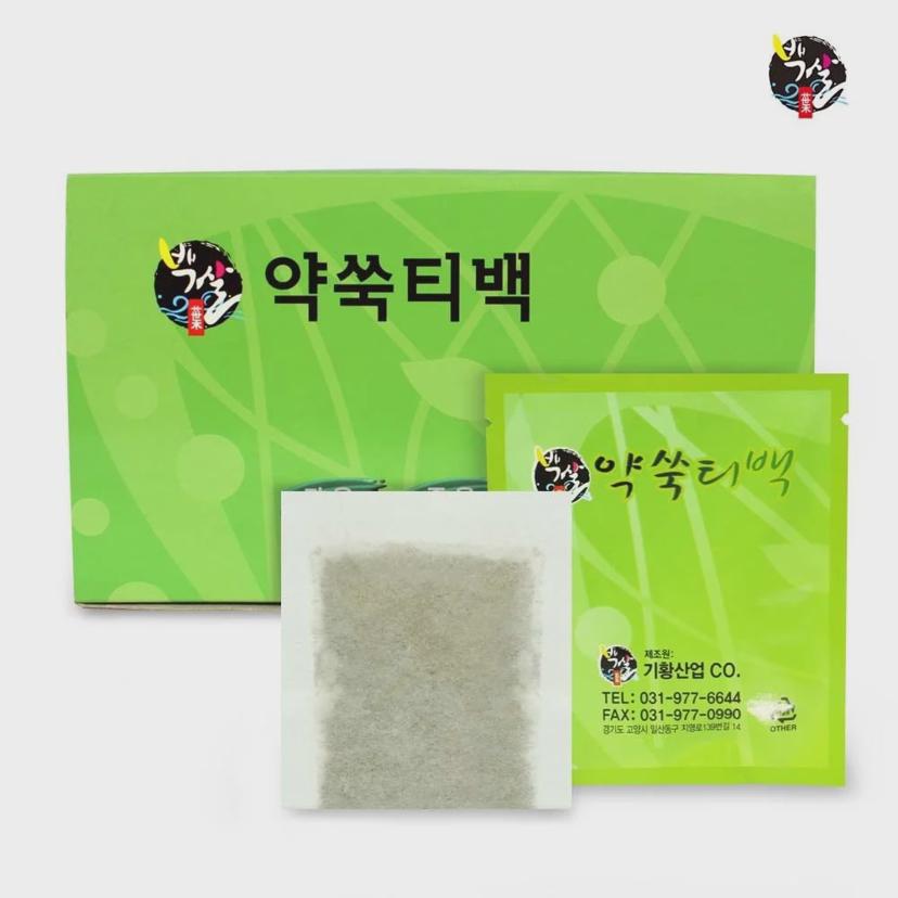 약쑥 입욕제 좌욕 티백 - 말린 쑥가루 건강 입욕