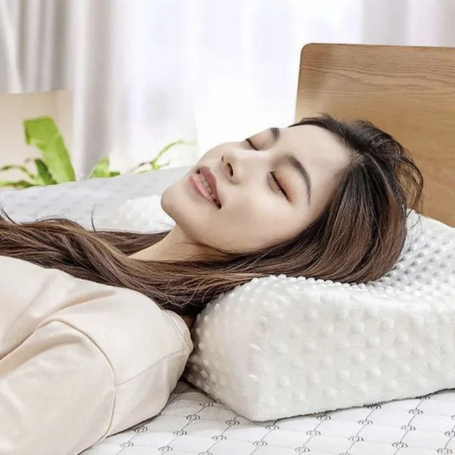 경추 거북목 일자목 베개 메모리폼 목 디스크 완화