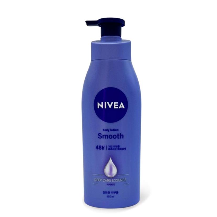 니베아 딥케어 스무딩 바디 로션 400ml 건성 피부용
