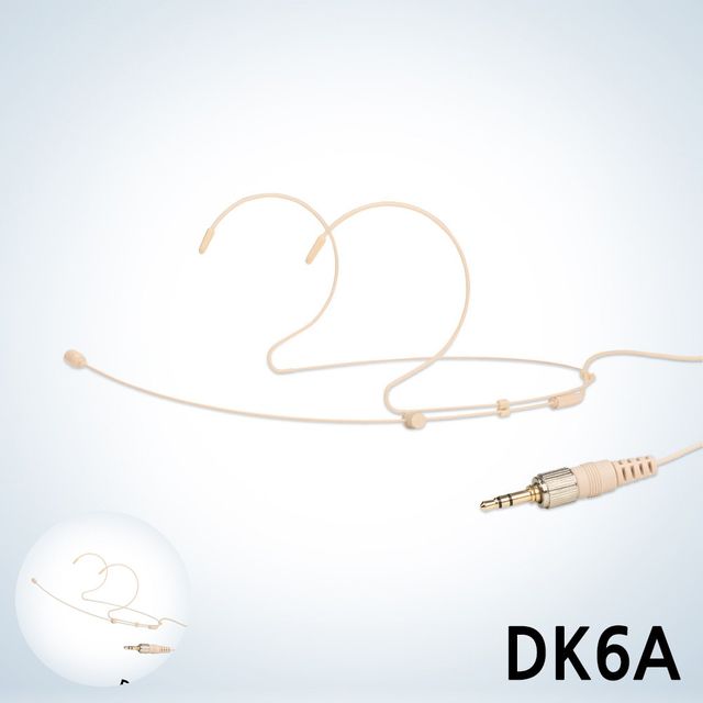 휴대용마이크 녹음기마이크 무선 송신기용 초경량 헤드셋 마이크 DK6A