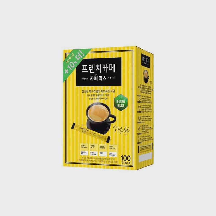 프렌치카페 카페믹스 100T - 부드럽고 깔끔한 커피믹스