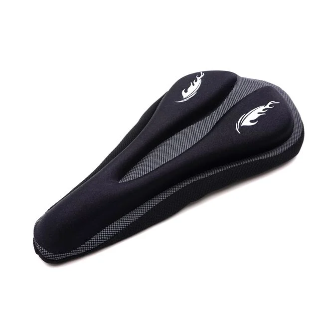 자전거 MTB 안장 커버 젤 블랙 - 심플하고 튼튼한 라이딩 쿠션
