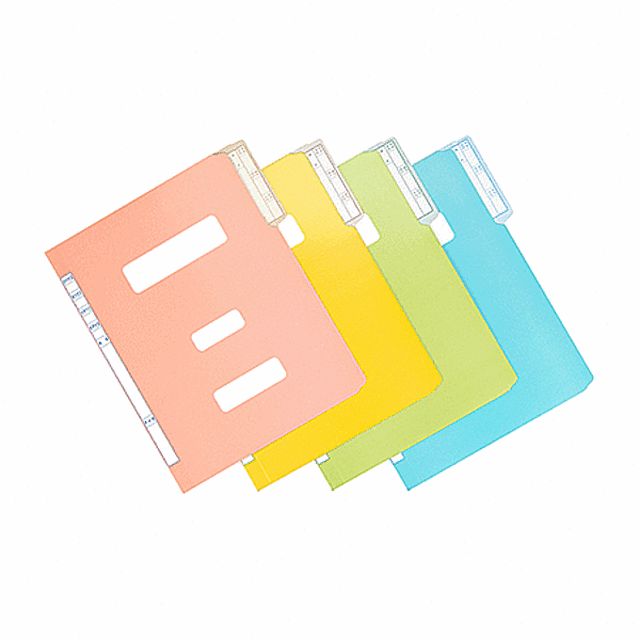 정부문서화일 10개 SET 청색 F194-7s1 파일속지