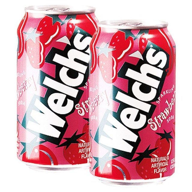 웰치스 딸기 355ml 24캔 세트 탄산음료 대용량
