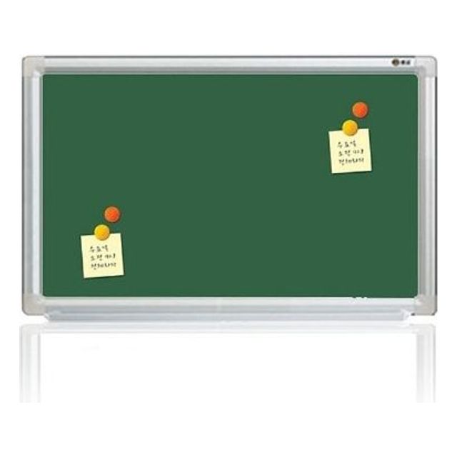 문교 자석 녹색 칠판 40x60cm 자석 보드 게시판