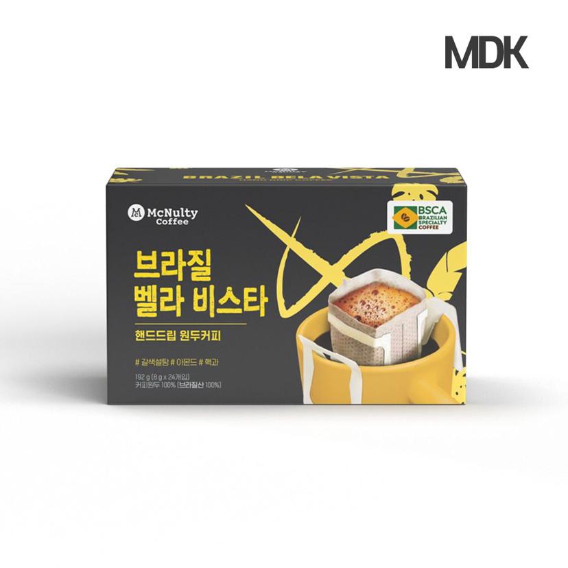 브라질 BSCA 싱글오리진 드립커피 티백 24입 세트