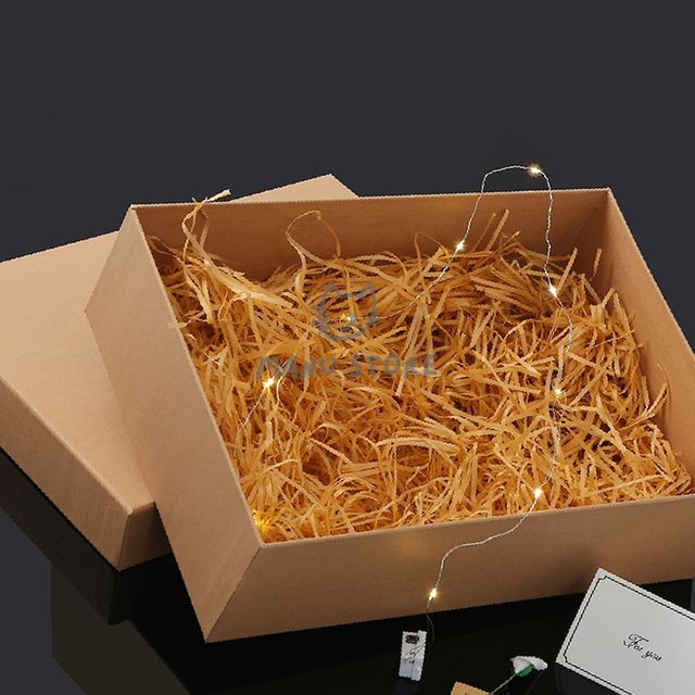 생일선물포장 전구 쇼핑백세트 35x25cm 크라프트