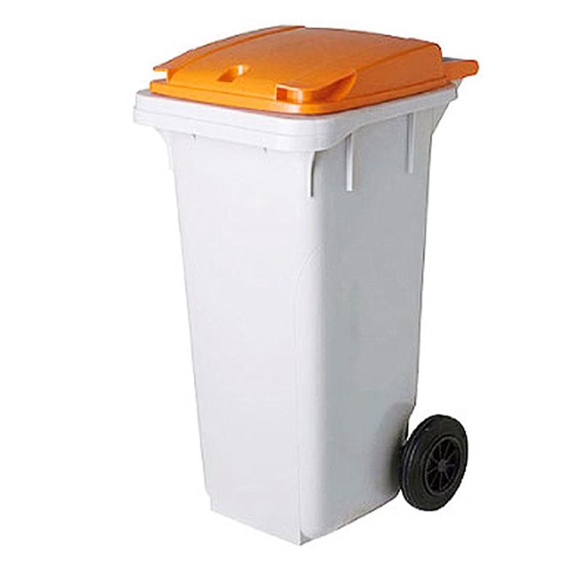 완충형 바퀴 음식물 쓰레기 수거함 120L - 대용량 분리수거