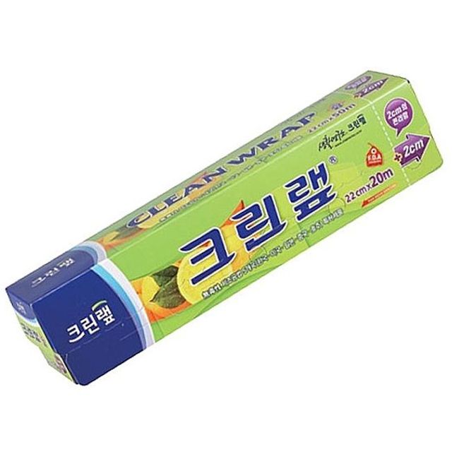 크린랩 22x20 1p - 소형 주방 포장랩 일회용 식품 보관용
