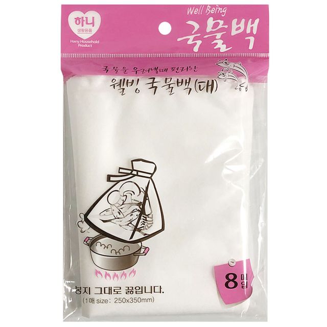 국물 멸치백 다시마 육수팩 웰빙 조미료