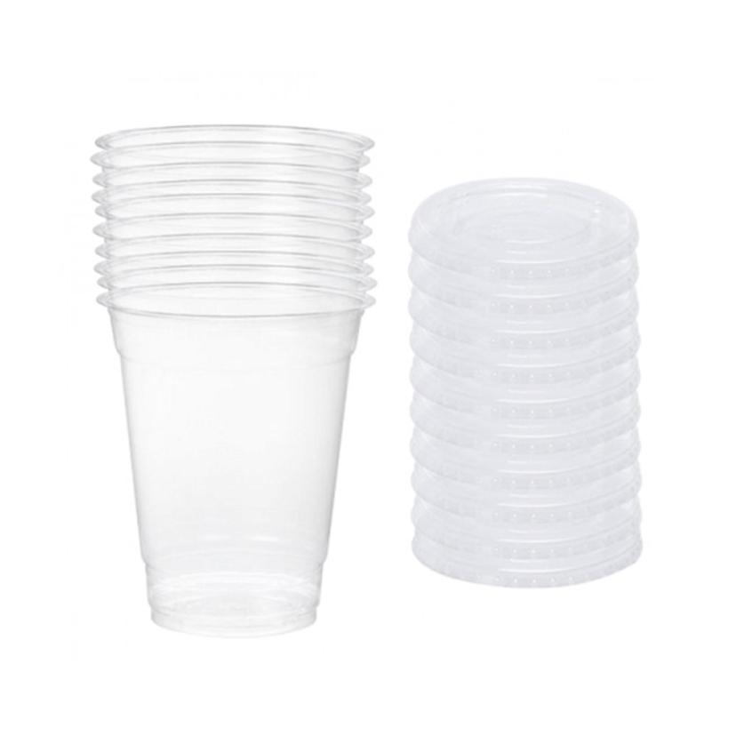 롯데 테이크아웃 컵세트 350ml 10개입 카페 음료컵