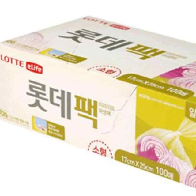 비닐봉투 17x25 100매 50개입 포장비닐 시장비닐 포장봉투 약국봉투