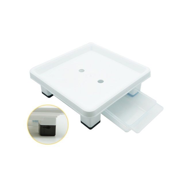 서랍식 정사각물받이 3호 화분받침 7.7x28.2cm 대형 분리형 받침대