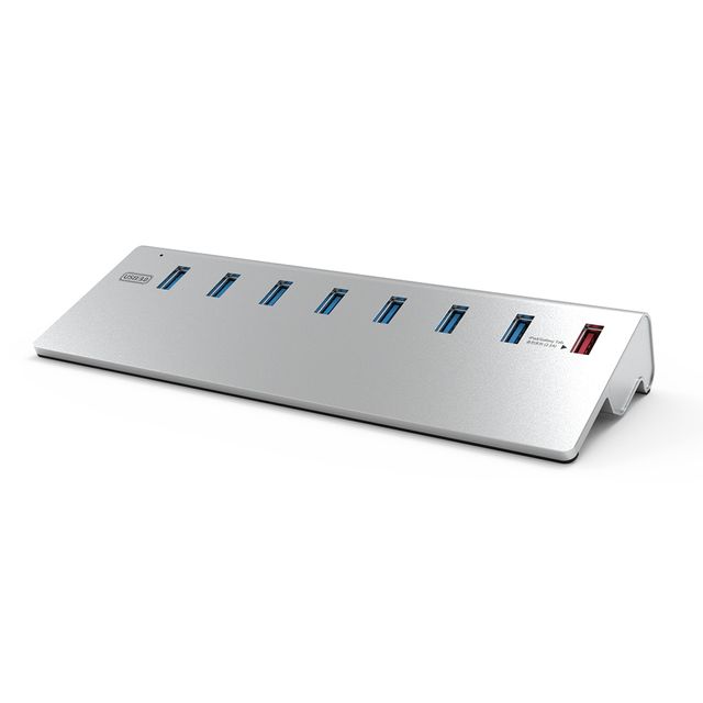 USB 3.0 8포트 허브 스탠드형 퀵차지 데스크탑 노트북용