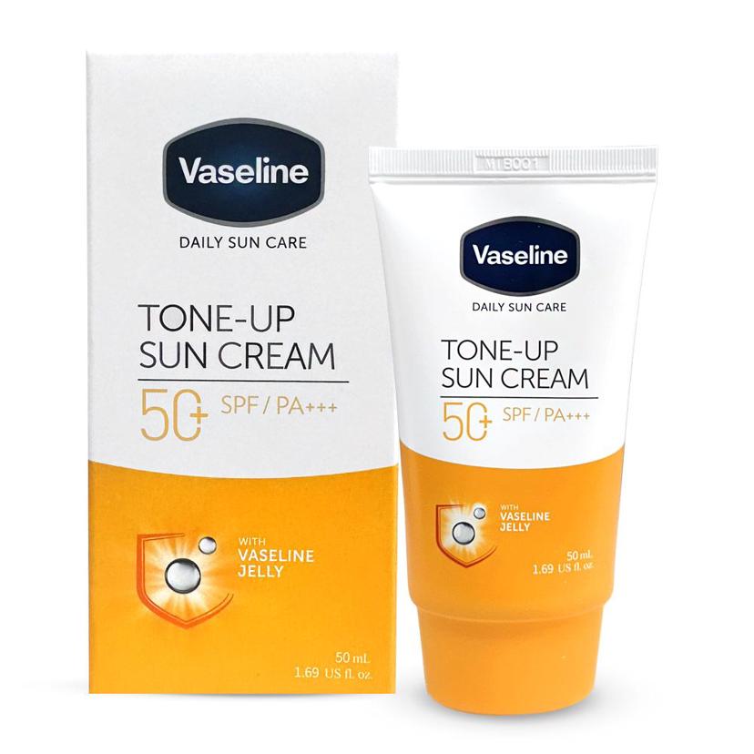 바세린 산뜻 톤업 선크림 SPF50+ PA+++ 50ml