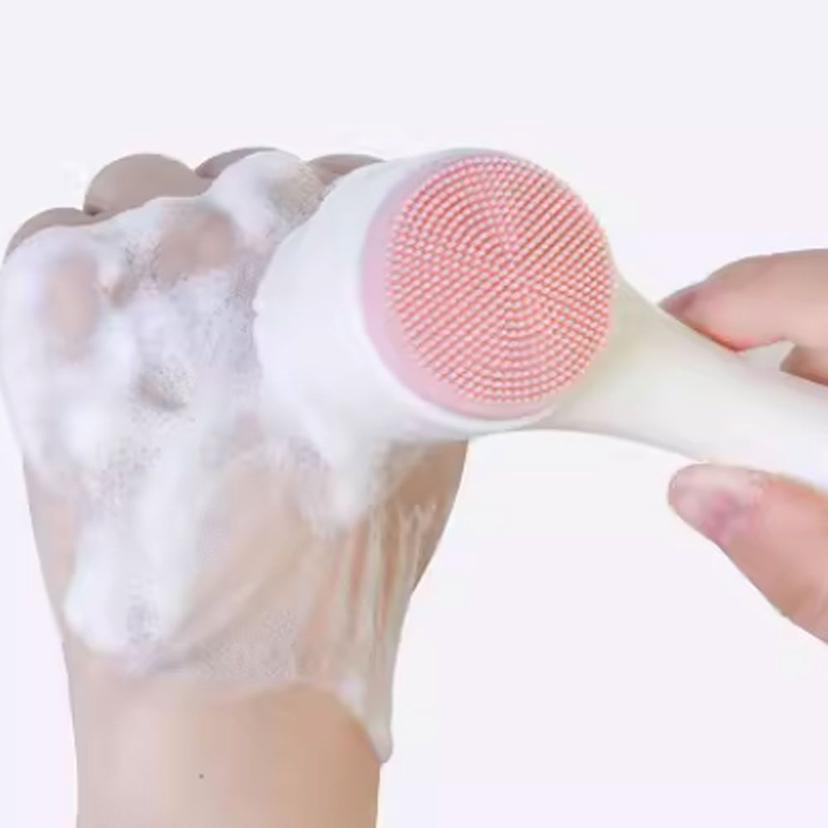 양면 세안 모공 클렌징 듀얼 브러쉬 딥클렌징 도구
