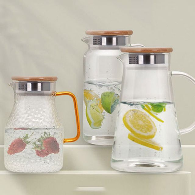 내열유리 직화 가능 유리티포트 1.3L 주전자