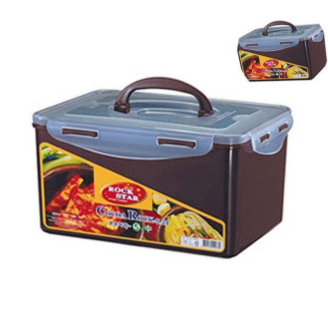 김치용기 플라스틱통 밀폐용기 중 5.5L