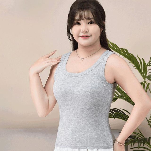 기본 캡내장 로제 나시 망고 언더웨어 이너 루즈핏