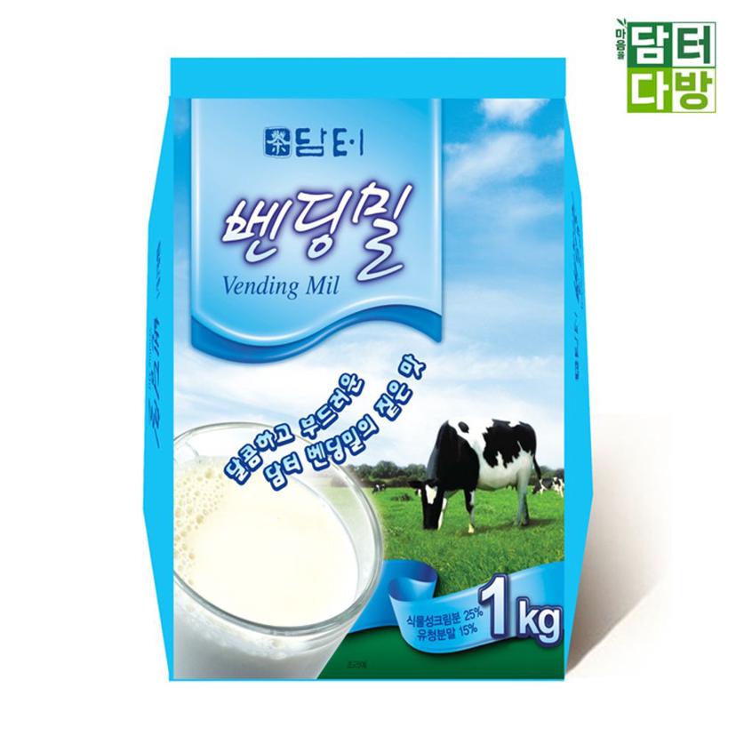 담터 자판기용 벤딩밀 1kg 대용량 율무차 믹스
