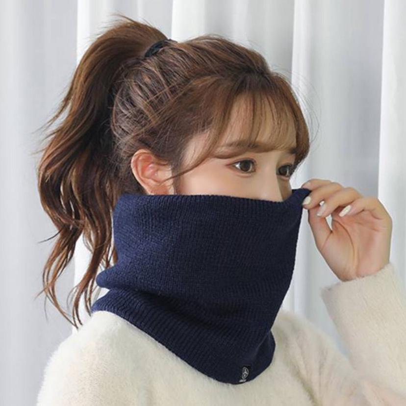 남녀공용 겨울 기모 안감 보온 니트 넥워머