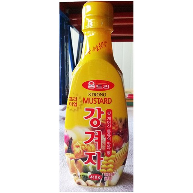 움트리 강겨자튜브 410g - 매콤한 액상 강겨자 소스