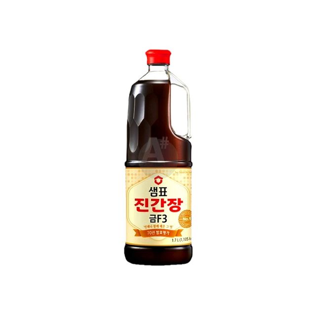 샘표식품 금F3 진간장 1.7L 볶음용 만능간장 - 집간장 대체