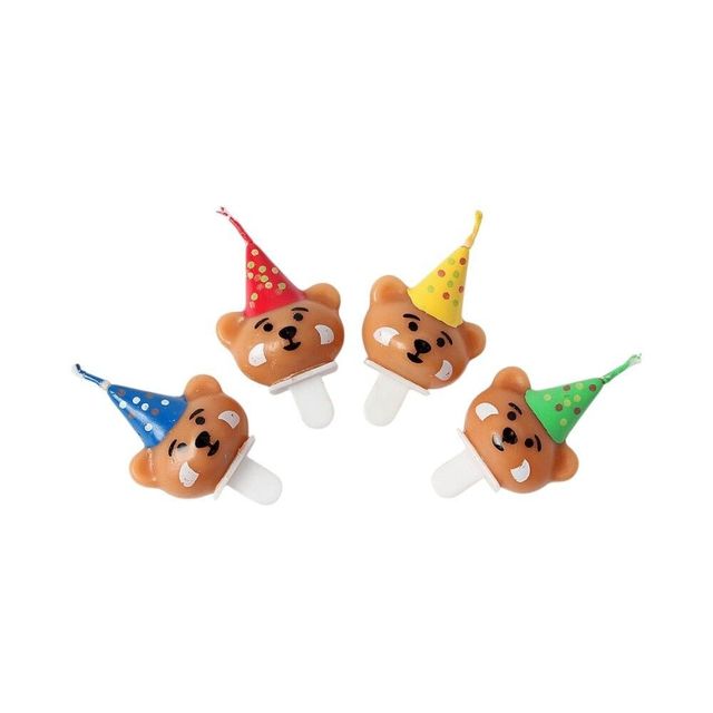 고깔곰 생일초 (4p)