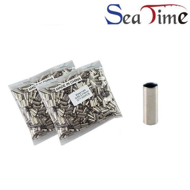 씨타임 원형슬리브 500개 외경3.0x8mm 원투 채비 경심