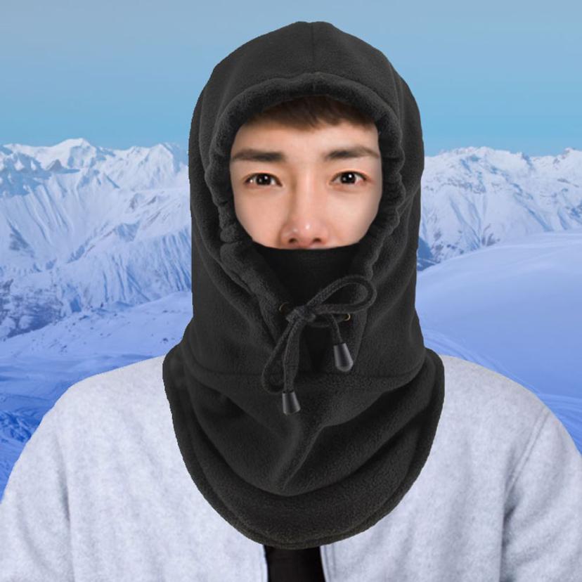 페이크 후드 후리스 넥워머 바라클라바 방한용