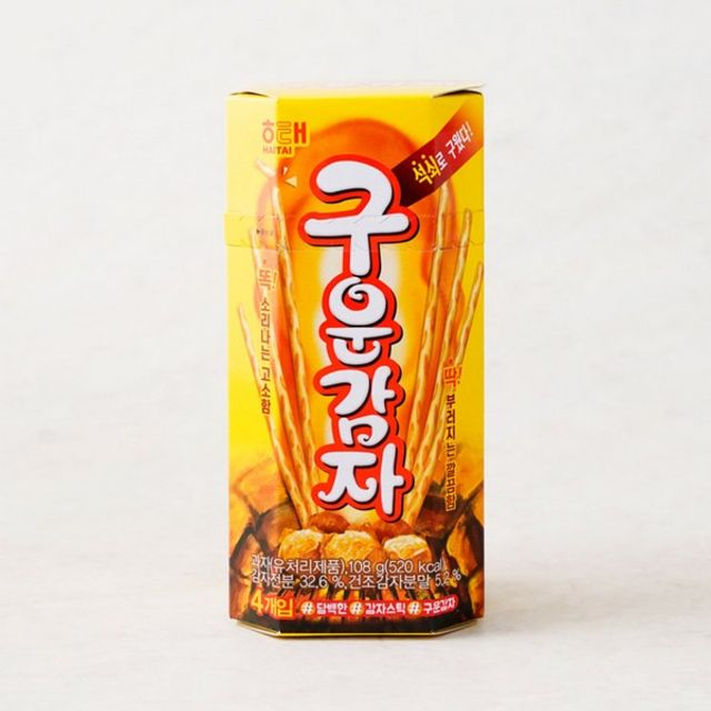 해태 구운감자 108g - 감자 본연의 맛을 살린 건강한 구운 스낵