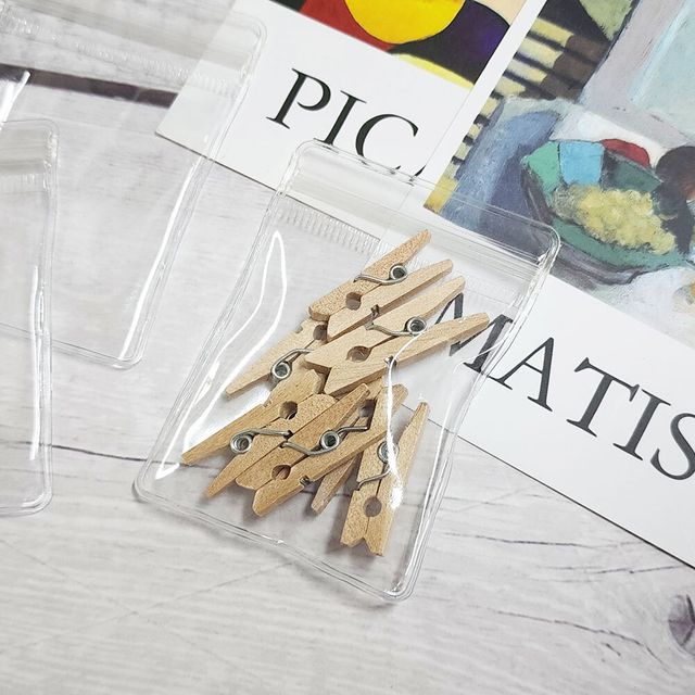 소포장팩 미니 PVC 소품 보관 지퍼팩 5X7cm - 실용적인 소품 정리함