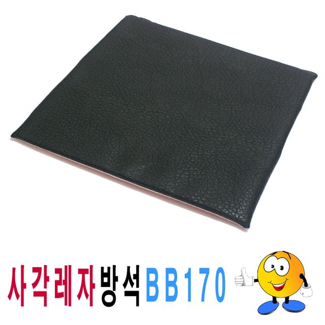 사각 레자 방석 업소용 식당 카페 의자 쿠션