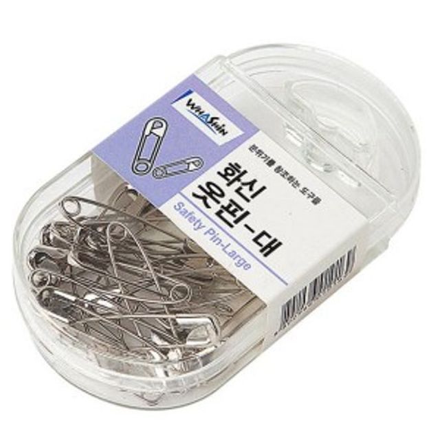 화신 옷핀 핀 고정핀 브로치 클립 의류 부자재 수선용
