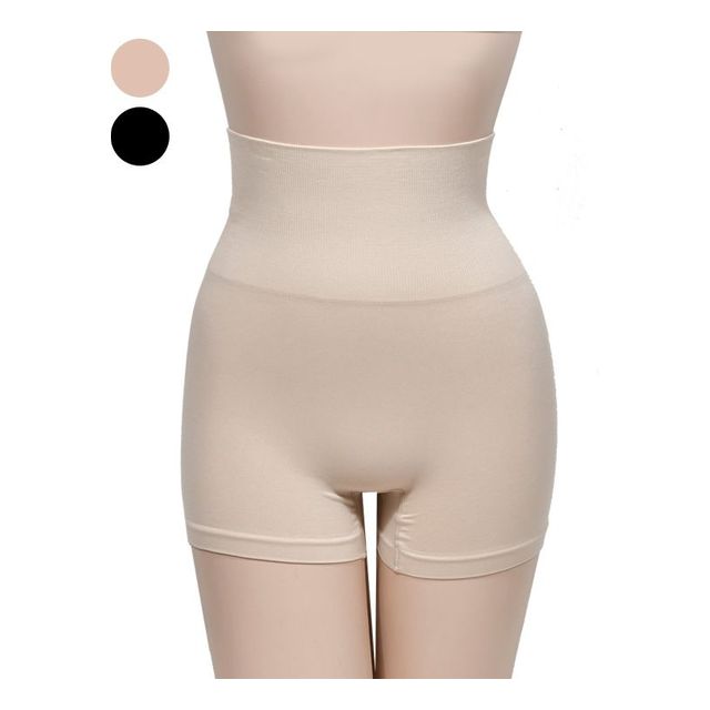복부허리보정 심리스 하이웨스트 사각팬티 여성용품