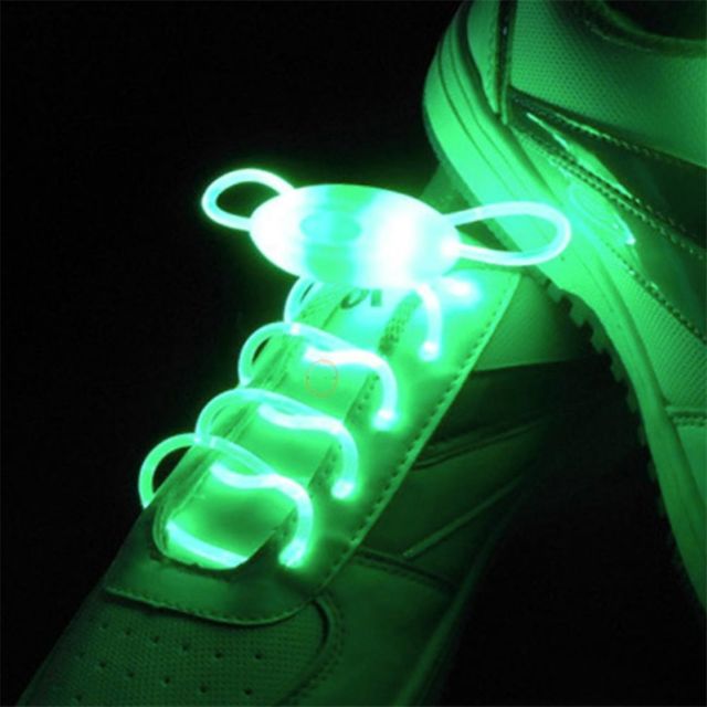 LED 신발끈 그린 야간신발끈 응원신발끈 led신발끈