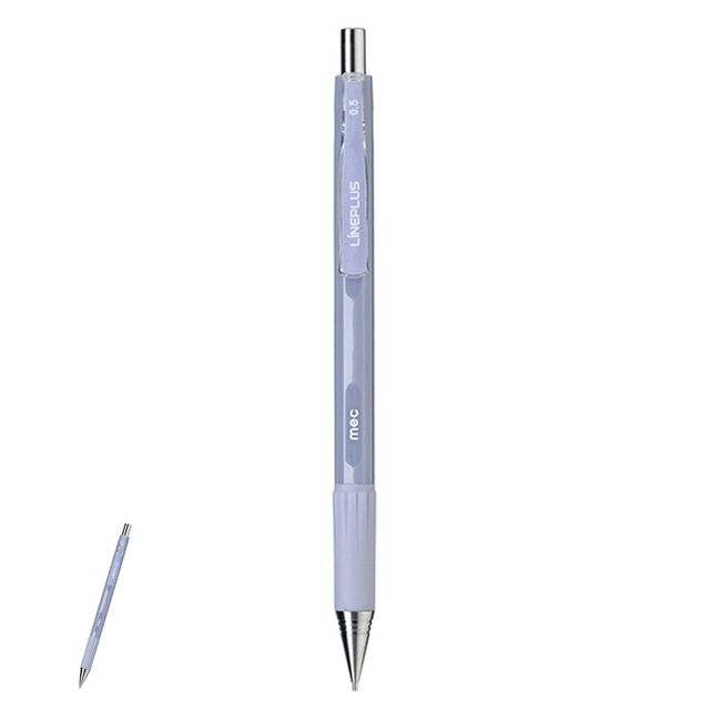 사무용샤프 수능샤프 샤프 멕 제도샤프 0.5mm 라벤더 1개입 블리스터 포장 설계 제도 필기