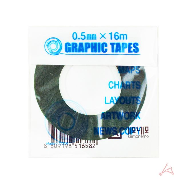그린 0.5mm 라인 마킹테이프 마스킹 바닥라인테이프