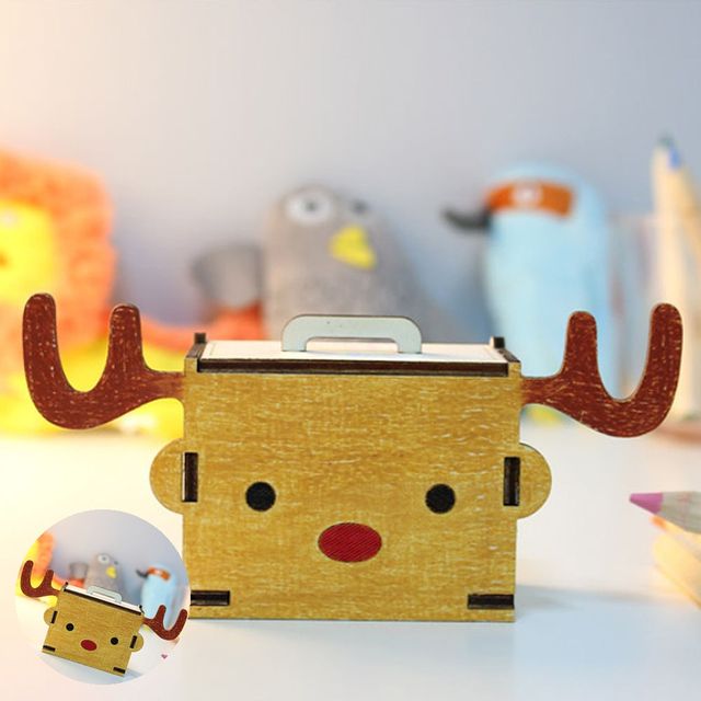 오르골선물 오르골조립 오르골만들기 DIY 태엽 오르골 크리스마스 루돌프