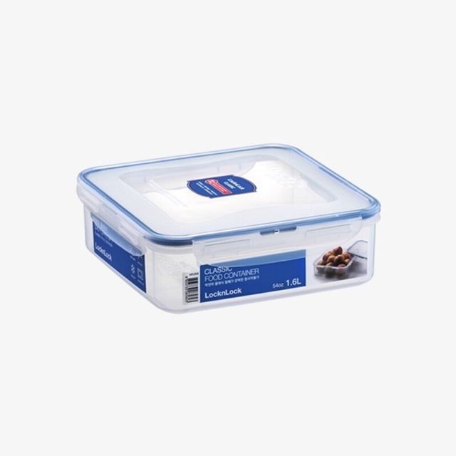 락앤락 클래식 밀폐용기 반찬통 정사각-1.6L HPL858