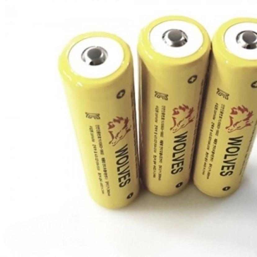 울브스 18650 배터리 3.7V 3000mAh 리튬이온 충전지