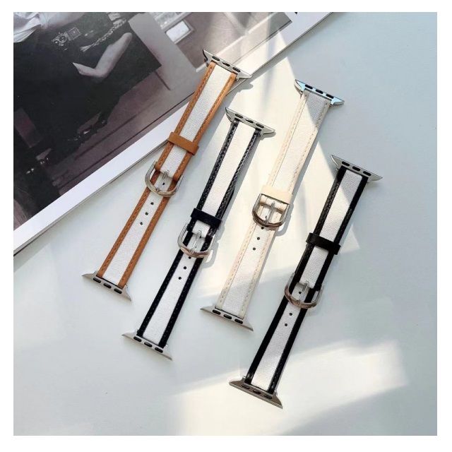 애플워치 호환 하젤 스트랩 베이지 42-44-45mm