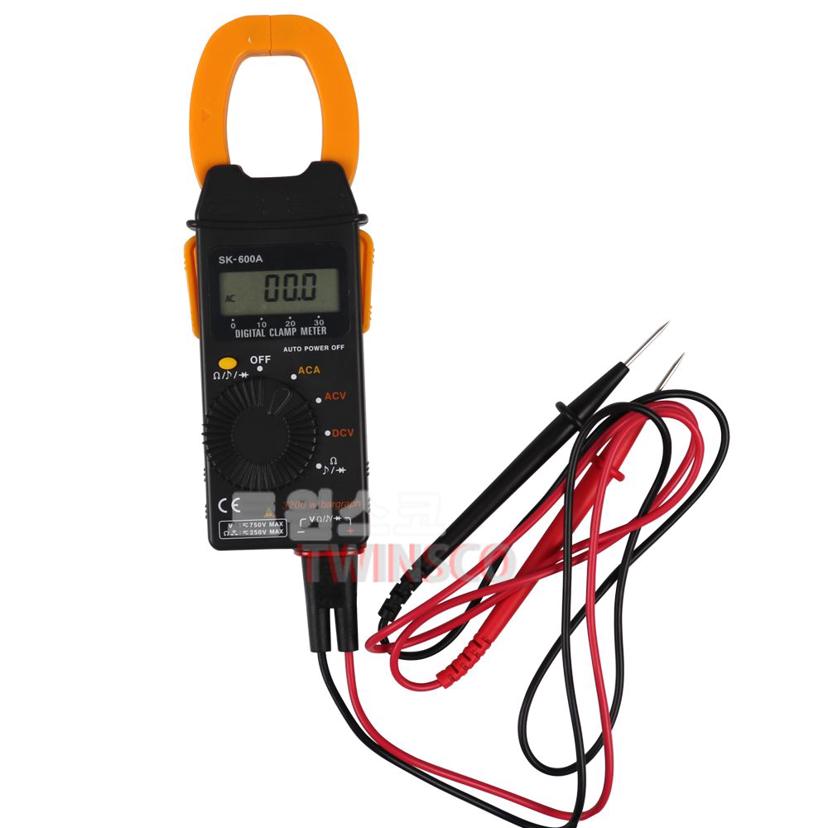 SKM 디지털 클램프미터 SK-600A - 후크메다 측정기