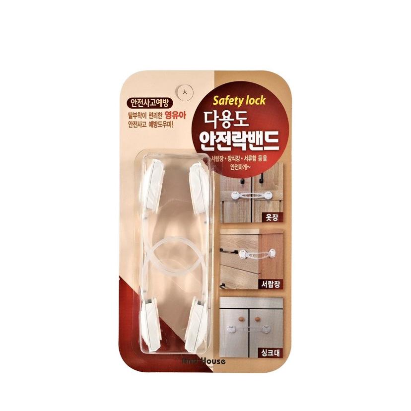 다용도 안전 락 밴드 대형 2P - 아기 안전 잠금장치