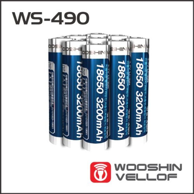 우신벨로프 WS-490 3200mAh 18650 충전 배터리