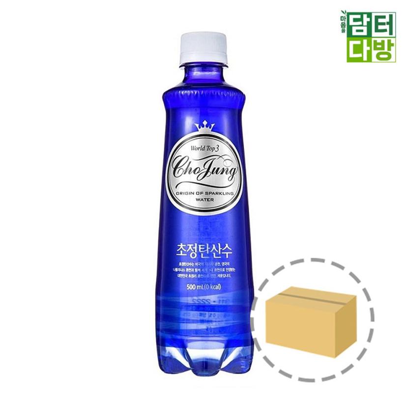 일화 초정탄산수 플레인 500ml 20페트 박스 구성