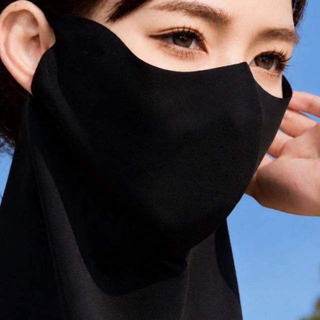 KC인증 자외선차단 쿨마스크 냉감 귀걸이 페이스커버 넥가드 골프 낚시 스포츠 숨쉬기편한