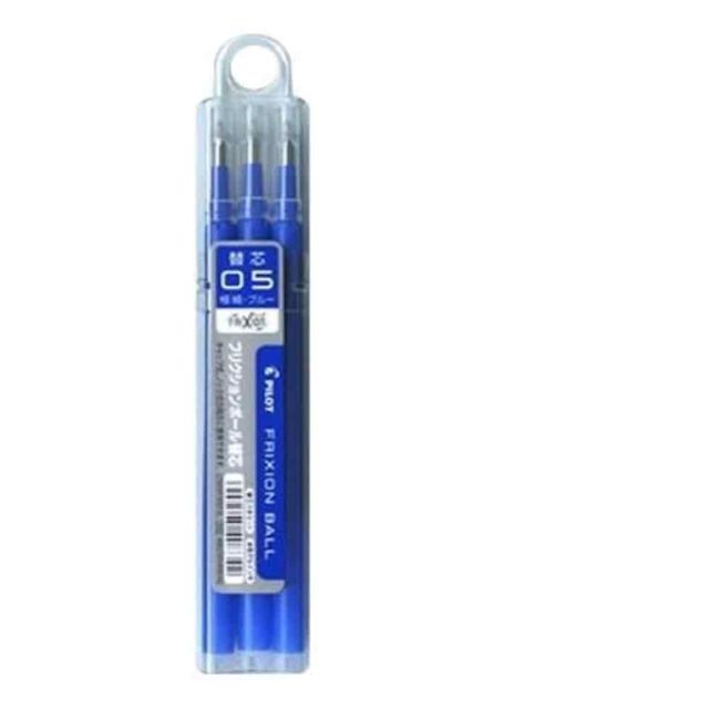 볼펜리필 0.5mm 3p 청색 수정볼펜 회사볼펜 볼펜잉크리필 멀티펜리필