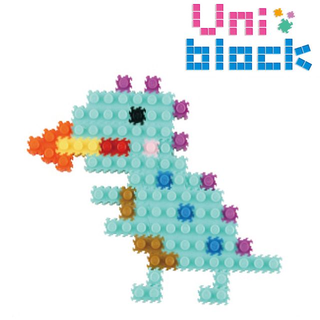 UB001 동물 공룡 3000 유니블럭 만들기