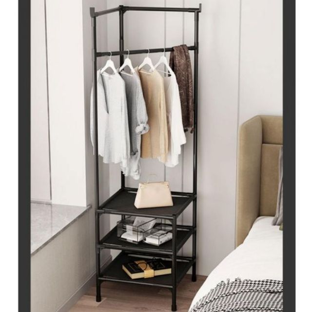 코너정복 멀티플 행거 수납선반 옷장 행거 수납함 정리함 드레스룸 옷정리 옷장랙